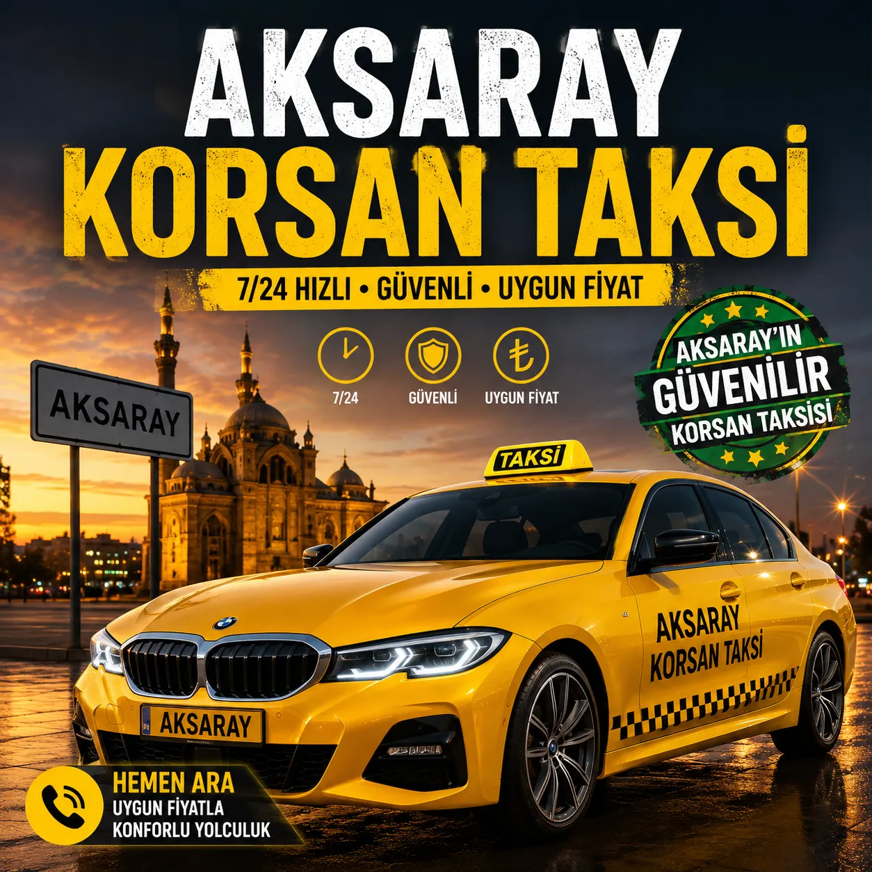 Aksaray korsan taksi 1 Aksaray Korsan Taksi