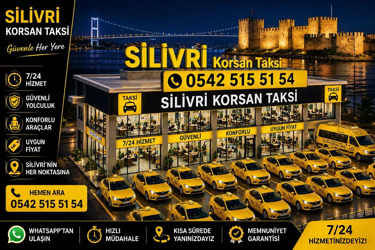 Silivri korsan taksi