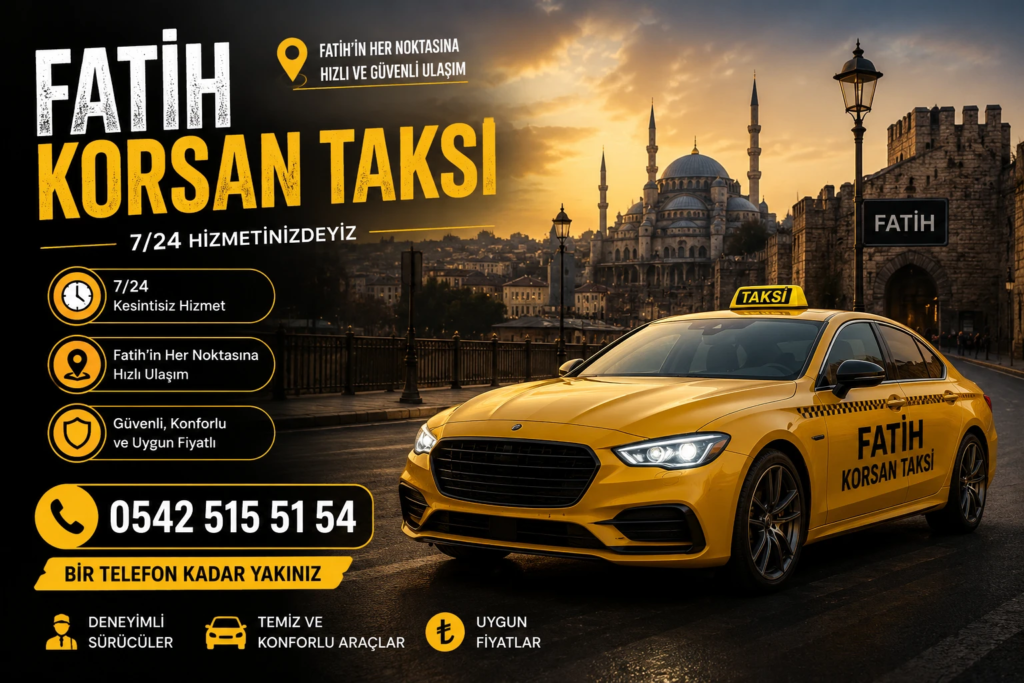 Fatih korsan taksi numarasi