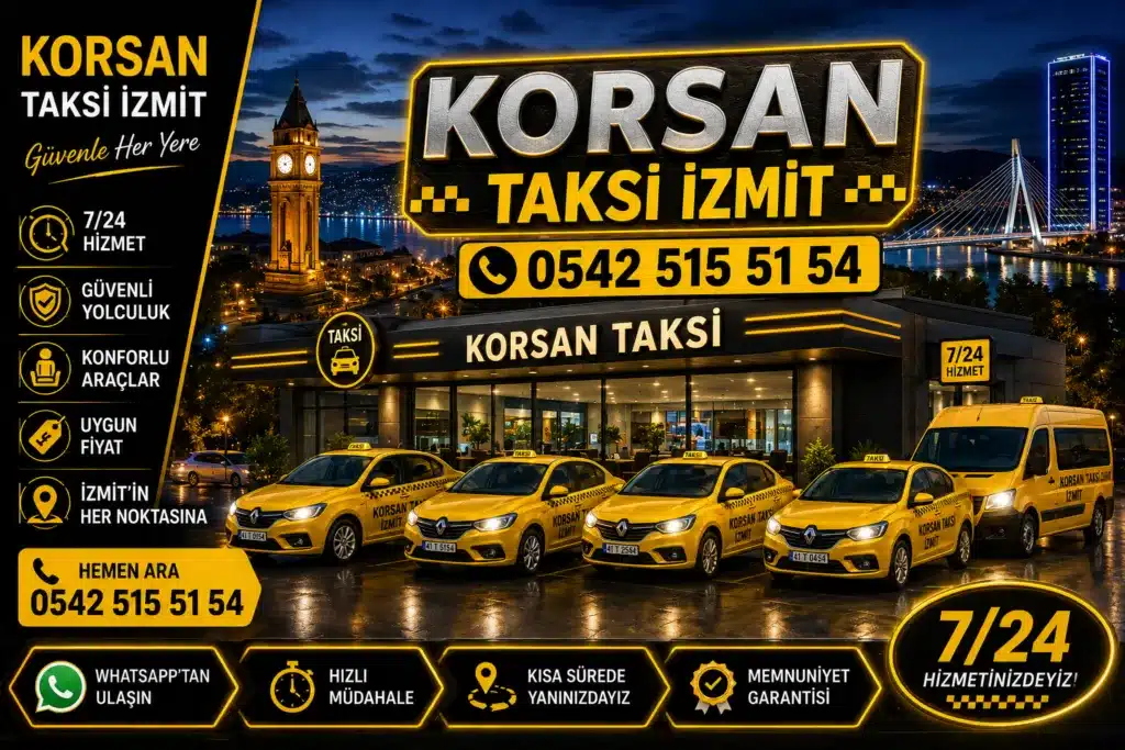 İzmit Korsan Taksi 1 Korsan Taksi İzmit