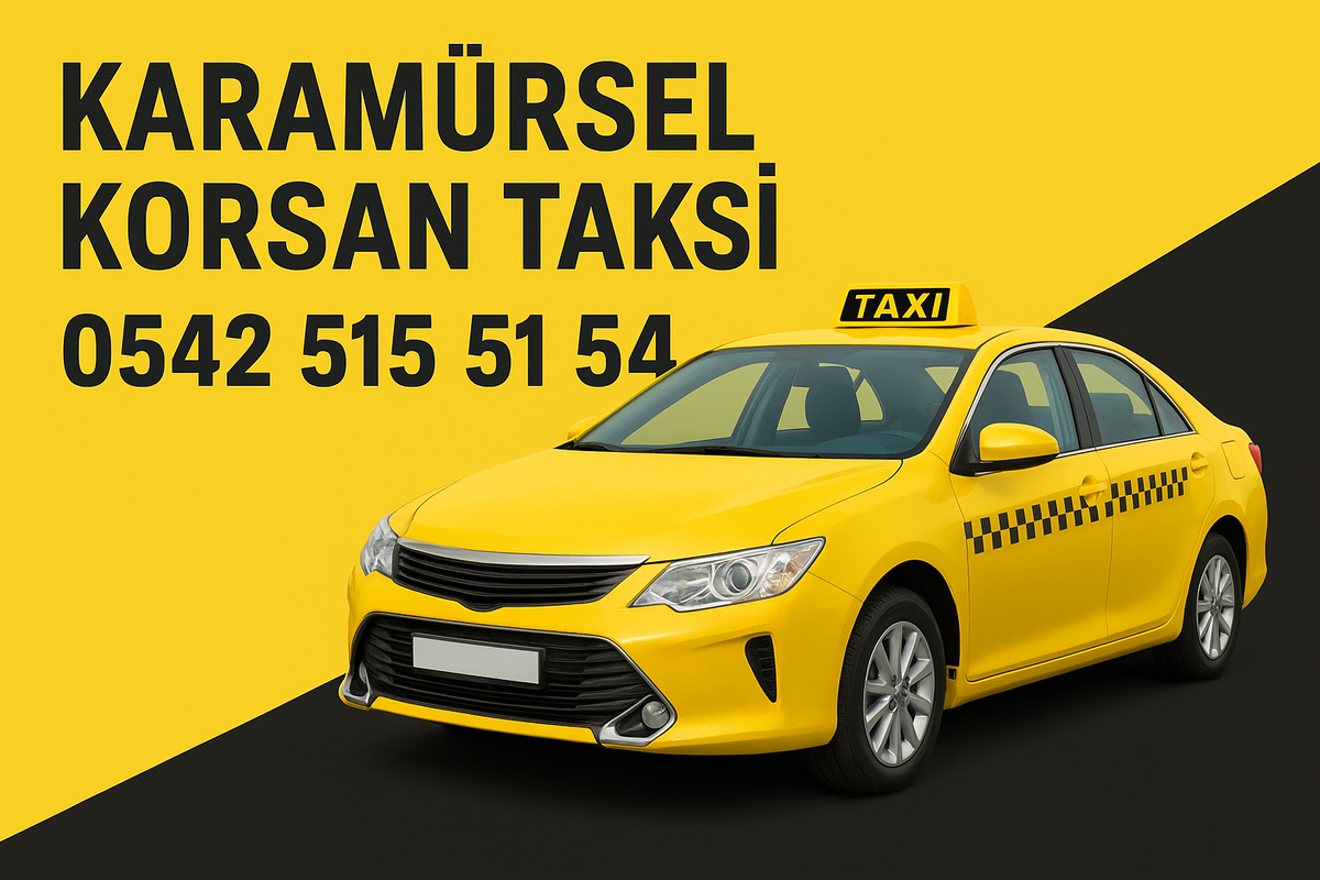 Karamürsel Korsan Taksi 7/24 hizmetinizde