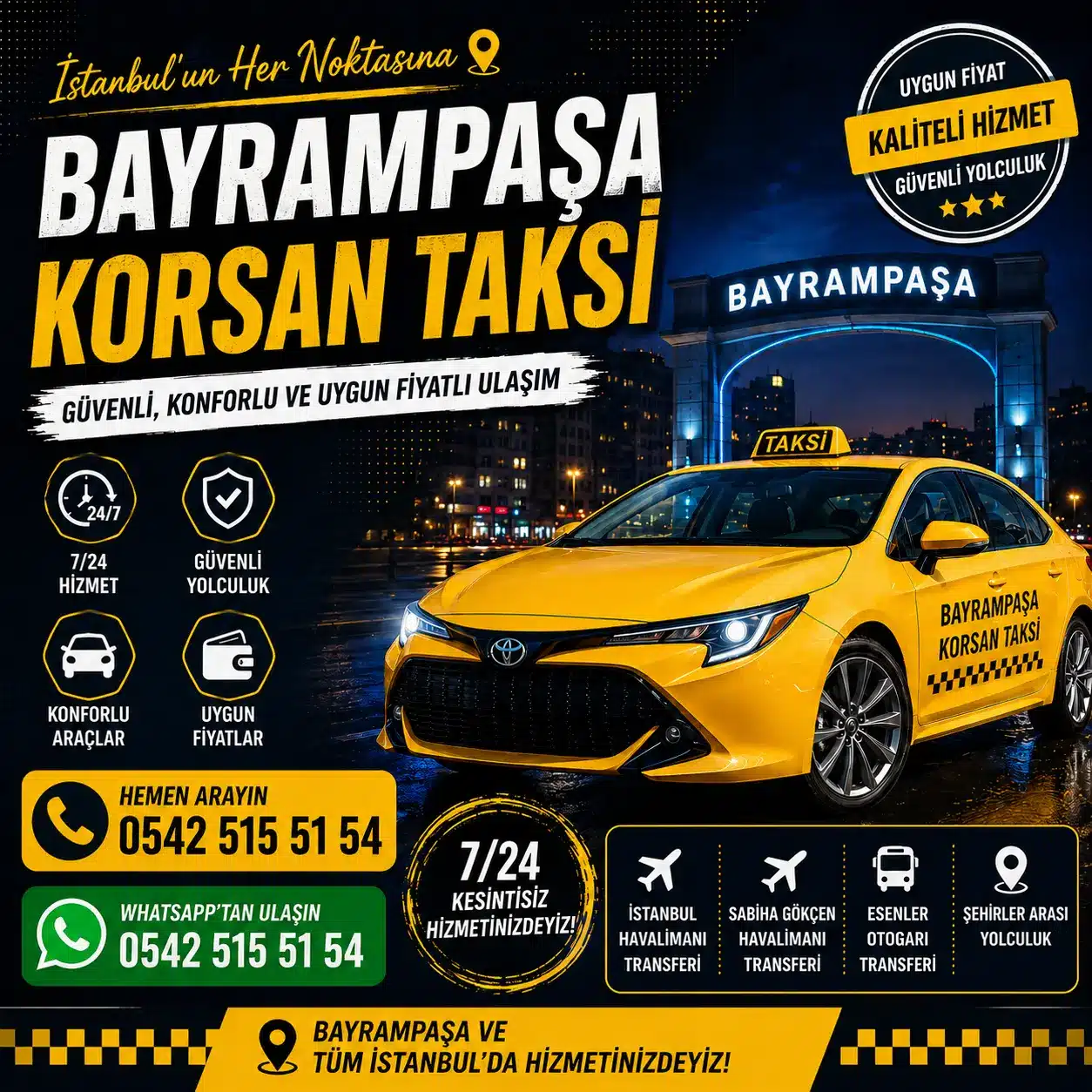 Bayrampaşa Korsan Taksi 1 Bayrampaşa Korsan Taksi