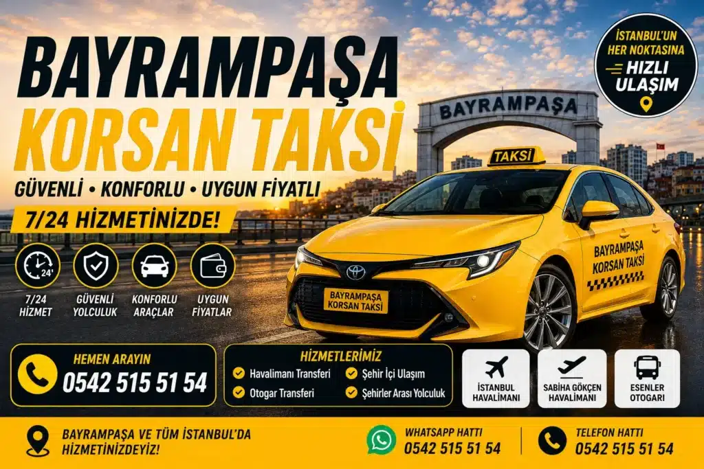Korsan Taksi Bayrampaşa Korsan Taksi Bayrampaşa