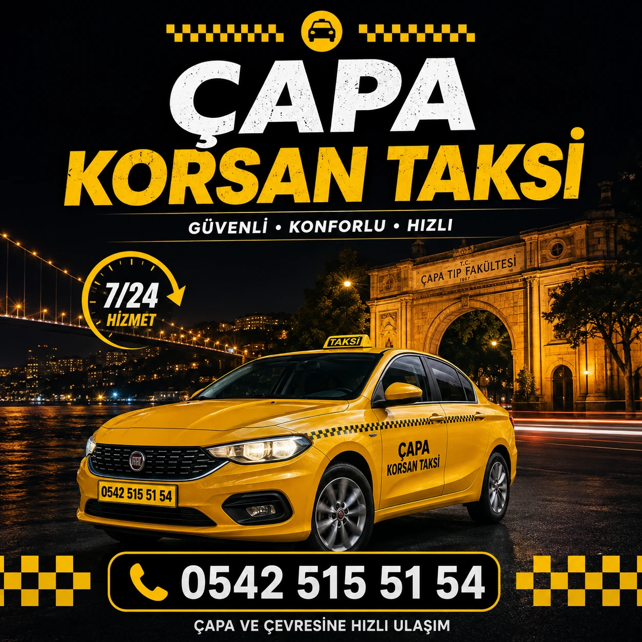 Çapa korsan taksi 3 Çapa Korsan Taksi