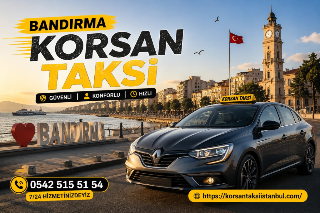 Bandırma Korsan Taksi 1 Korsan Taksi Bandırma