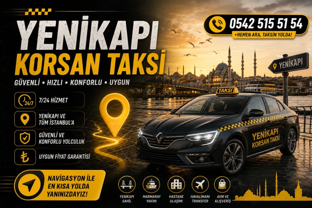 korsan taksi yenikapı