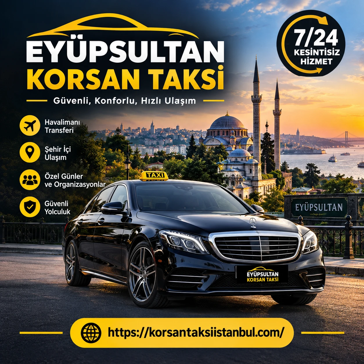 Eyüpsultan Korsan Taksi Eyüpsultan Korsan Taksi