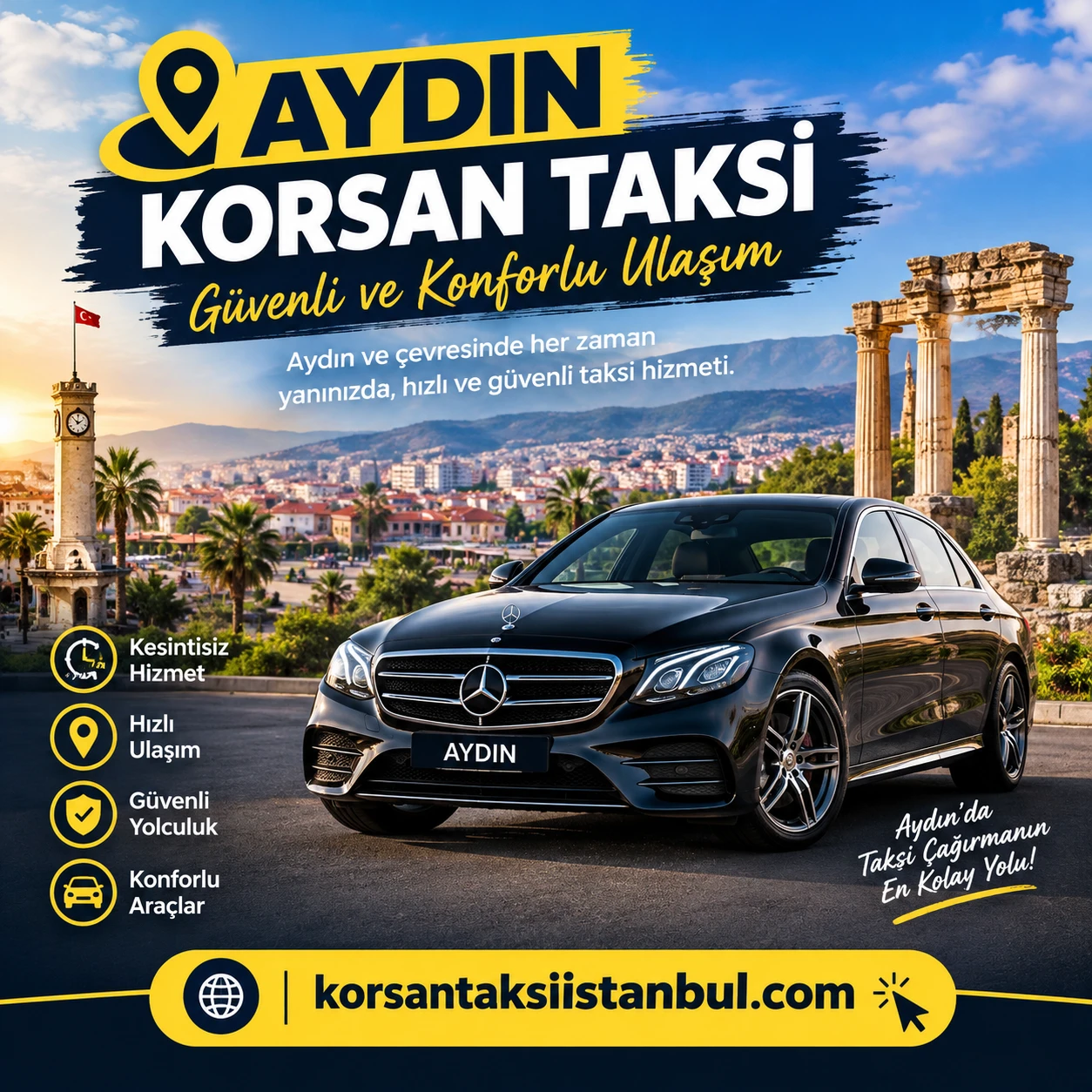 Aydın korsan taksi